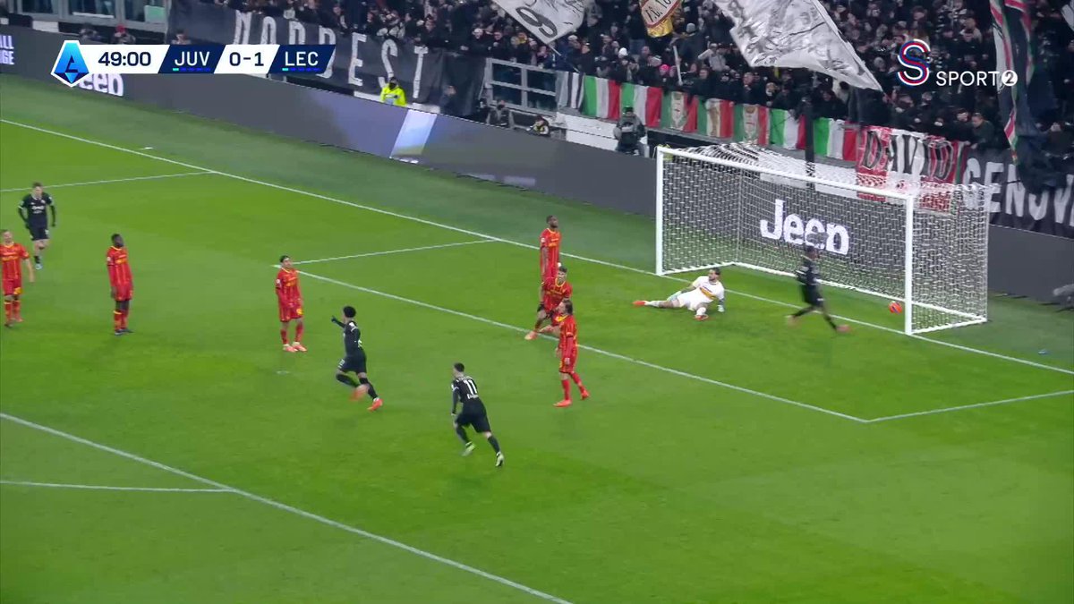 Kenan Yıldız'ın asistinde Juventus beraberlik golünü buluyor.