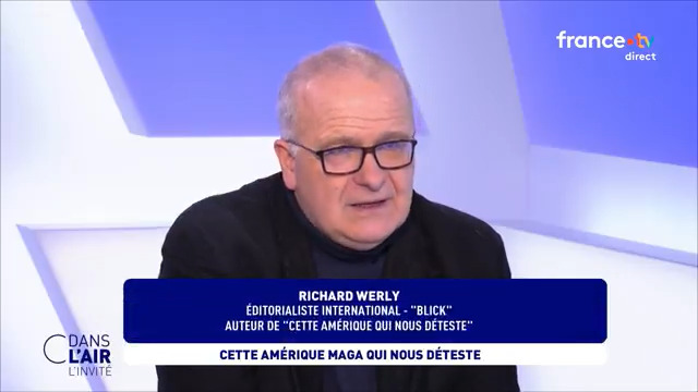 "Du top de l'administration à l'électorat, les gens que j'ai rencontrés, les Américains MAGA disent : "Vous, les Européens, vous êtes des faibles et des profiteurs. Nous avons payé pour votre sécurité." Ce discours a infusé entre les mandats de Donald #Trump." Richard Werly #cdanslair