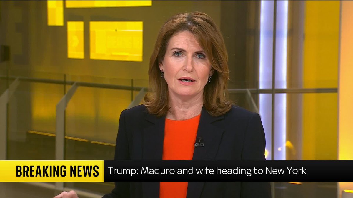 BREAKING; Venezuela's vice president, Delcy Rodriguez, who Donald Trump said would replace Nicolas Maduro, has reiterated her call for Maduro and his wife to be released. She has said the captured president was the 'only' president of Venezuela. 🔗