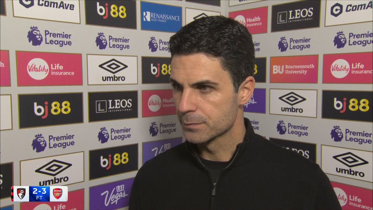 "We did get opened up a few times, but the second half was much better" Mikel Arteta sees things that his Arsenal side can still improve on 📈