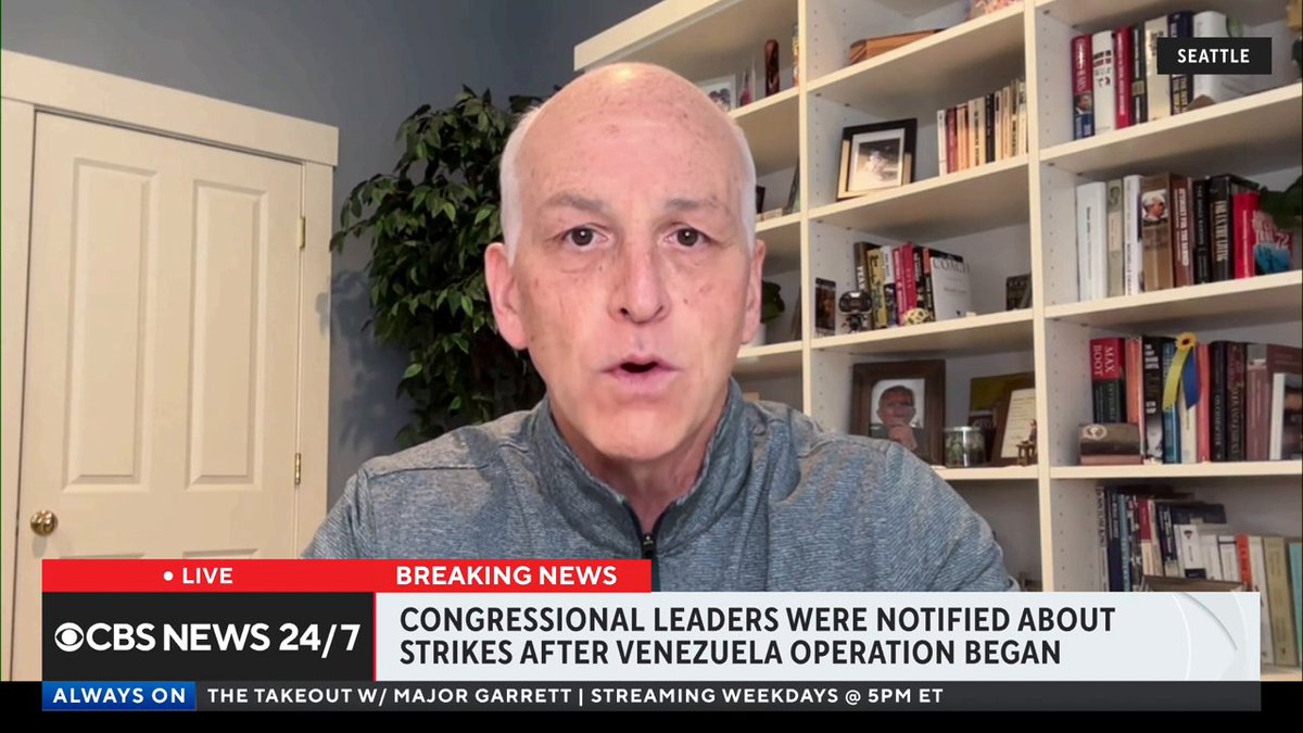 “This doesn’t seem to have much to do with drugs,” House Armed Services Ranking Member and Democratic Rep. Adam Smith said of the U.S. military’s operation in Venezuela overnight Saturday, adding that it appears “Trump wants Venezuela’s oil.”