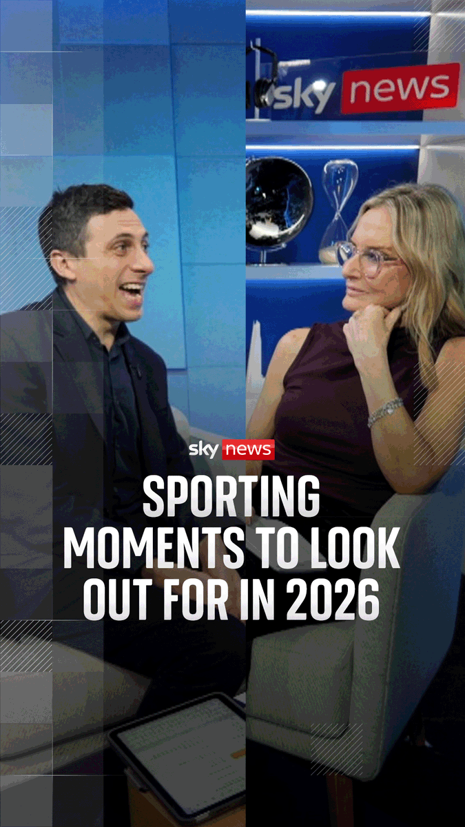 What are the sporting moments to look out for in 2026? Sky's Rob Harris and Jacquie Beltrao take a look at the big sporting events happening this year.