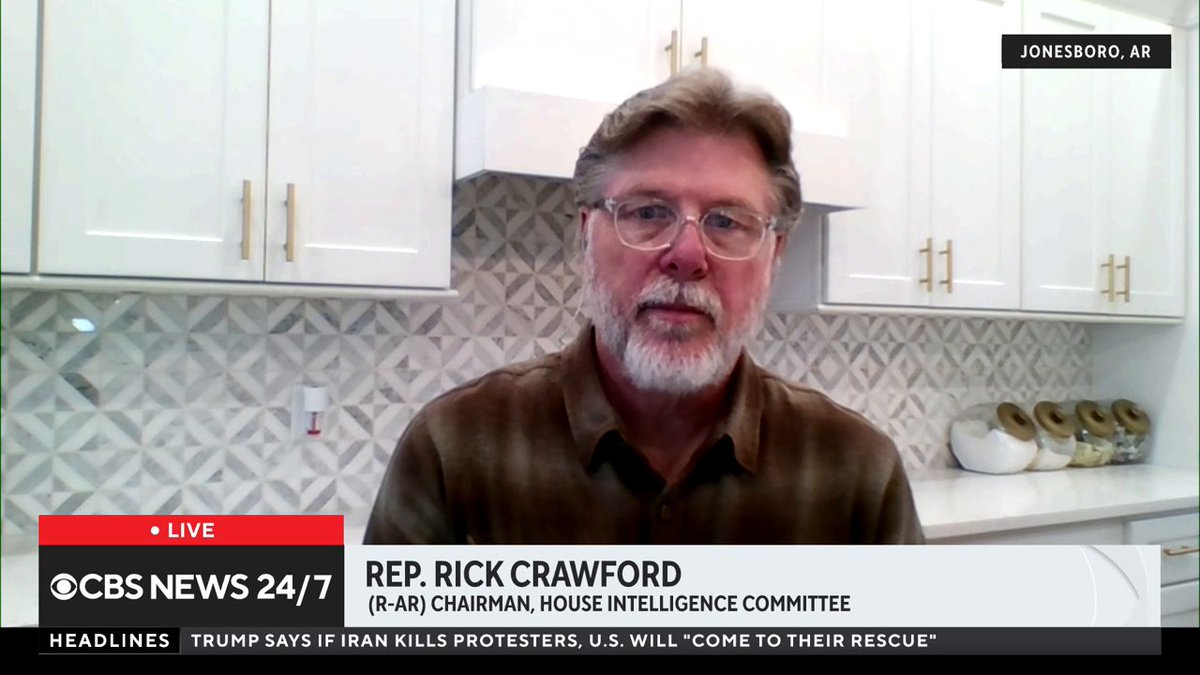 House Intel Chairman and Republican Rep. Rick Crawford said after conversations with Secs. Marco Rubio and Pete Hegseth that he is comfortable with “what they have planned for the future of Venezuela.” Rep. Crawford also said action should have been taken under the previous administration. “We have a president here in office here now that’s not playing around.”