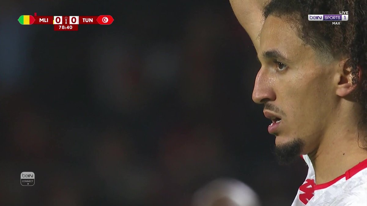 حنبعل المجبري كاد أن يفتتح التسجيل لتونس 😮🇹🇳 #كأس_أمم_إفريقيا | #تونس_مالي