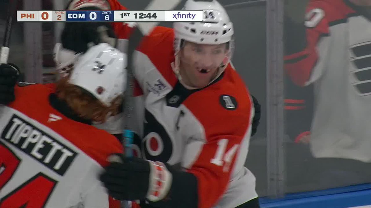 Denver Barkey is a Philadelphia Flyer. #PHIvsEDM | #LetsGoFlyers