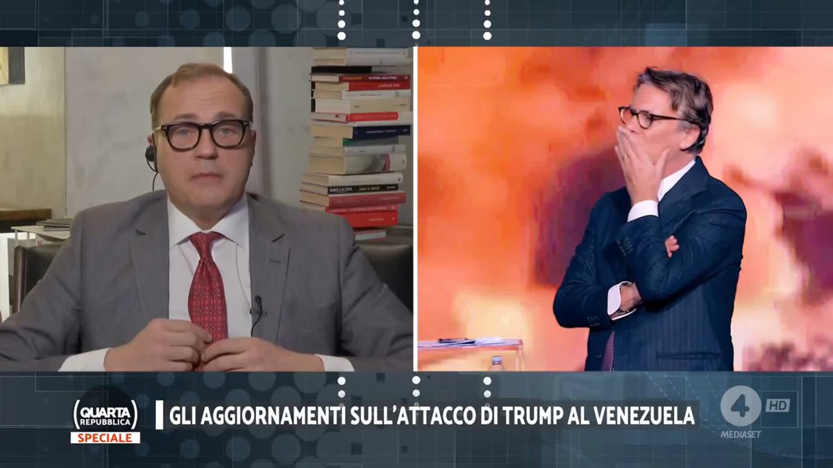 "Per me è una giornata bellissima, questo ritorno dell'Occidente mi dà un po' di aria fresca." #Cerno #Venezuela #quartarepubblica