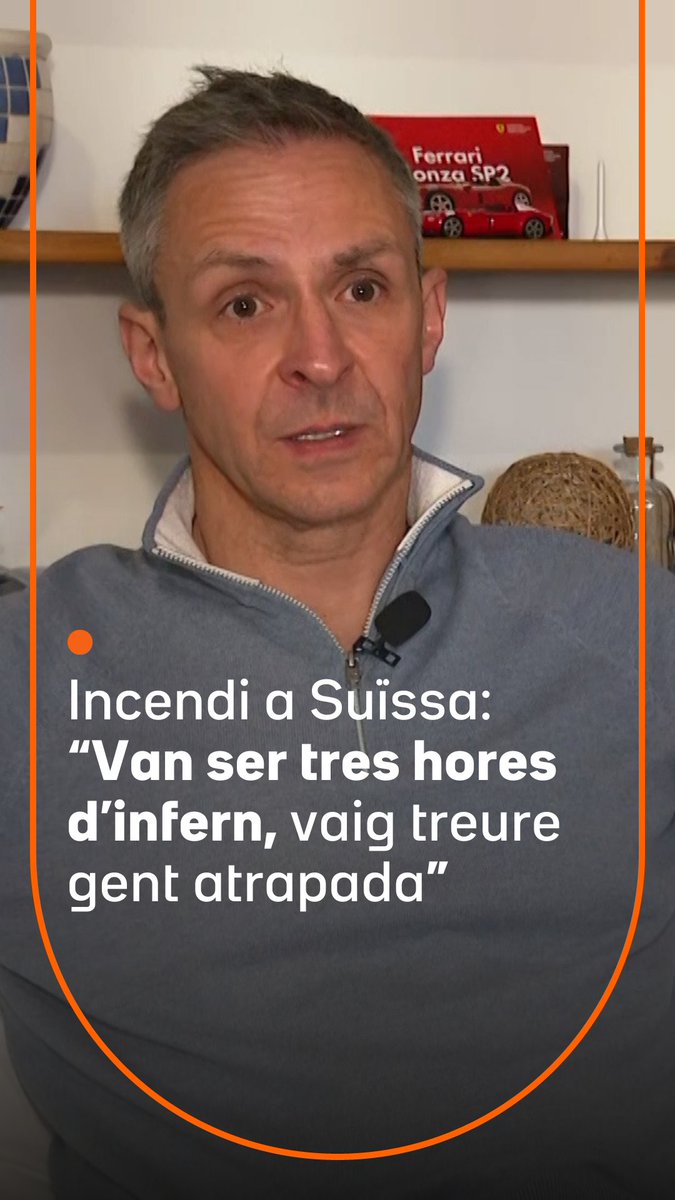 “Van ser tres hores d’infern.” El Paolo viu a tocar del bar que es va cremar la nit de Cap d’Any a Suïssa i va córrer a ajudar la gent atrapada. Va ser dels primers a arribar-hi i va salvar diverses persones. És molt crític amb el dispositiu d’emergència