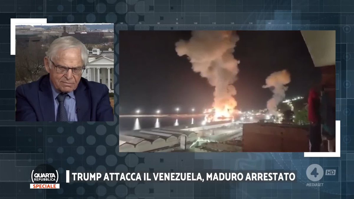 "Ho troppa stima per Sansonetti per ritenere davvero che lui possa paragonare questo signore ad Aldo Moro. Mi ricorda più altre figure da cui gli americani ci hanno liberato." #Cerno #Venezuela #quartarepubblica