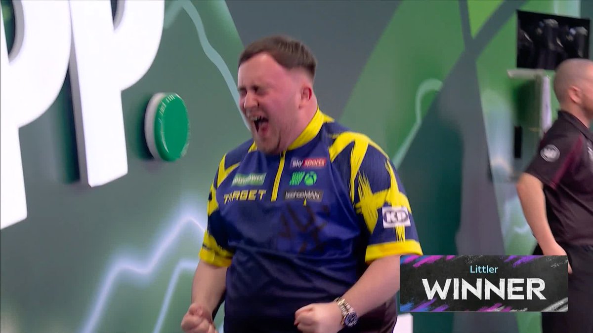147 checkout to win it! Luke Littler wins the 2026 World Darts Championship final in style 🤩