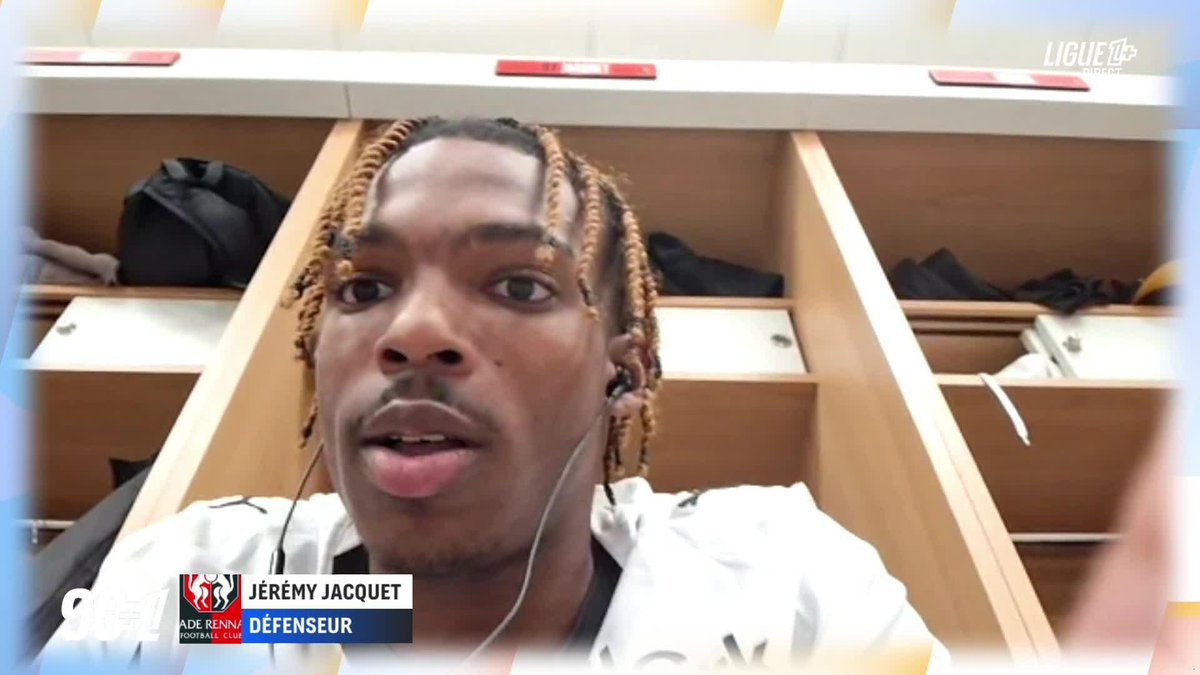 📞😍 Jérémy Jacquet se livre en toute détente en direct du vestiaire ! C'est ça, Ligue 1 + 😉 #LOSCSRFC