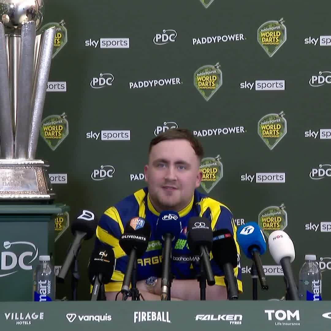 🗣️ "The World Championship is mine again!" Luke Littler - sitting next to his second Sid Waddell Trophy - reflects on going back-to-back after winning the 2025/26 Paddy Power World Darts Championship. #WCDarts