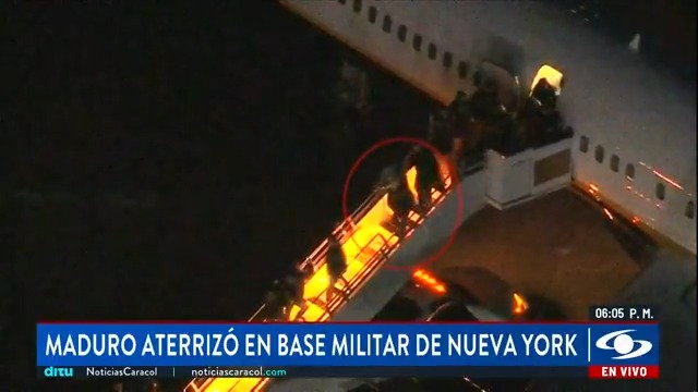 Así fue la llegada de Nicolás Maduro a Nueva York tras ser capturado por Estados Unidos Video 👉