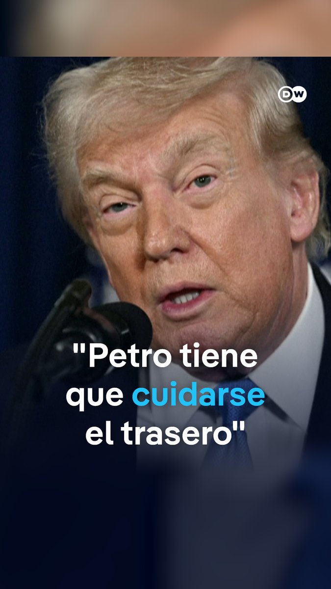 🇺🇸🇨🇴 | Donald Trump afirma en conferencia de prensa que Petro tiene que "cuidarse el trasero".
