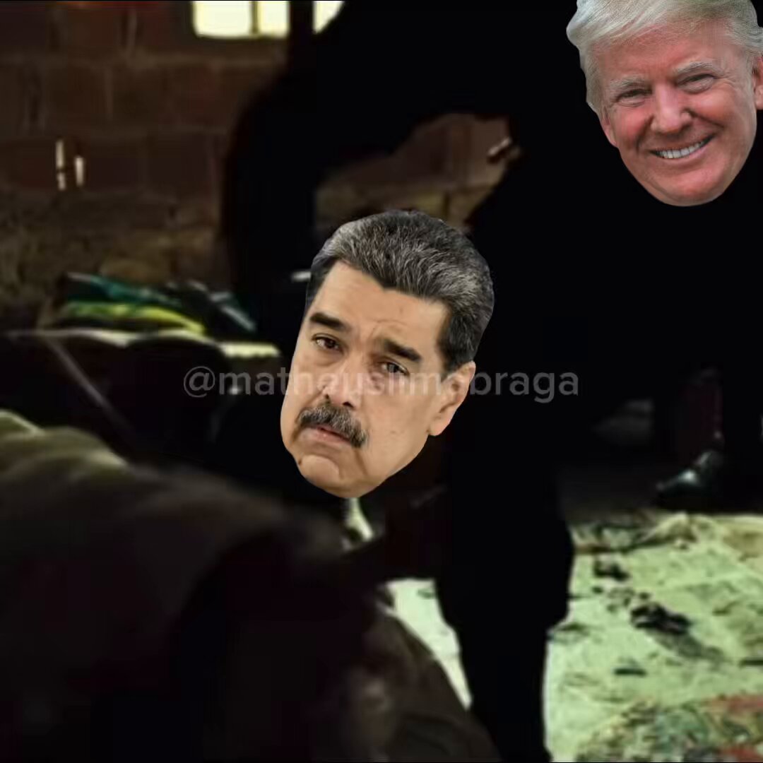 Maduro acordou assim hoje