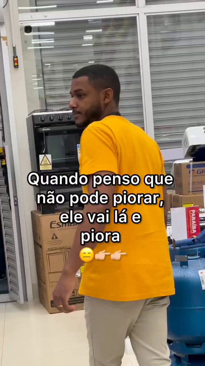 No começo tava ruim, depois ficou pior