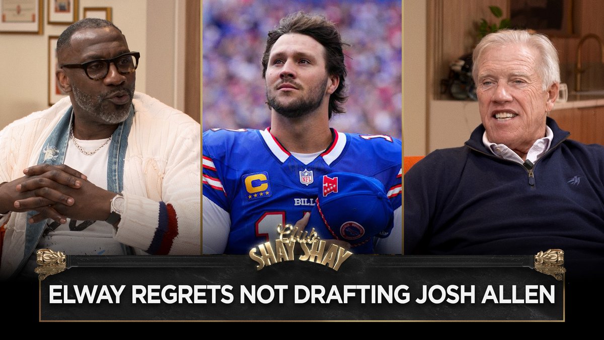 John Elway Regrets Not Drafting Josh Allen For The Denver Broncos "The one regret that I have that we've talked about is that I didn't just overrule and said we're taking him." - John Elway #ClubShayShay​ #JohnElway #JoshAllen