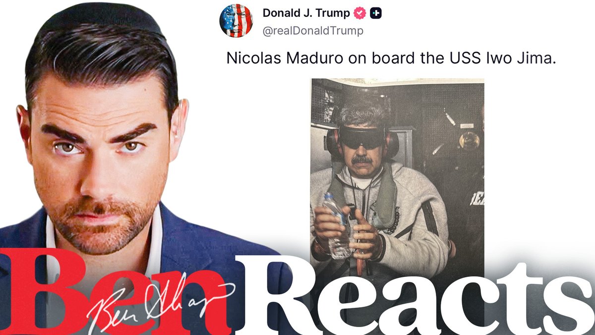 Donald Trump’s shocking and bold move to depose Nicolas Maduro: what happened, and what comes next. Watch now and tune in to The Ben Shapiro Show on Monday for more.