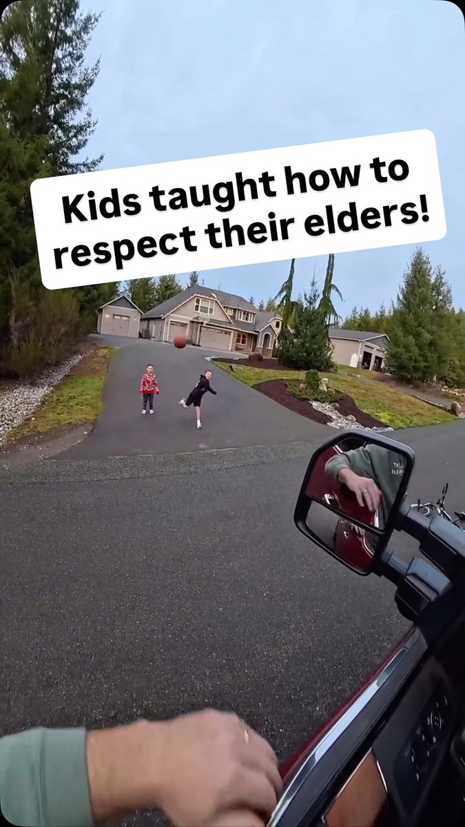 If you dont teach your kids respect, life will teach them the hard way