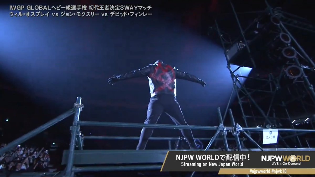 2 years ago today at Wrestle Kingdom 18, Jon Moxley made this epic entrance inside Tokyo Dome as RED HOOD. Love shit like this in my wrestling.