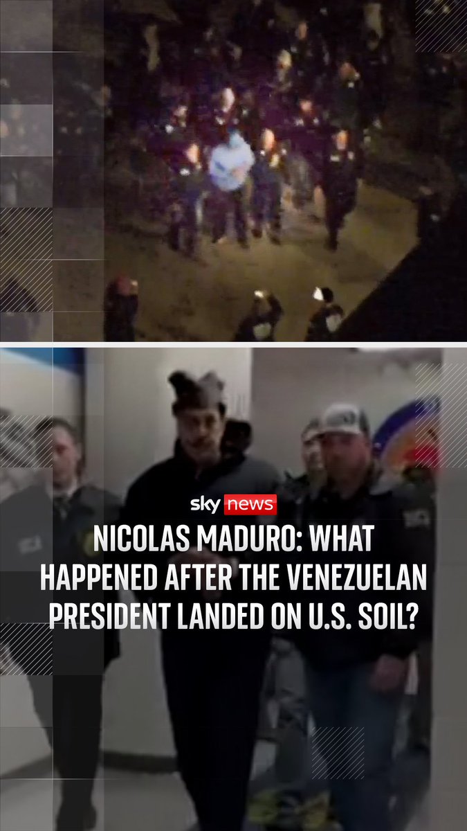 Maduro has arrived at the Metropolitan Detention Center in Brooklyn, where he is due to be held until a Manhattan federal court appearance. The White House posted footage overnight that showed Nicolas Maduro on a "perp walk" - where he was handcuffed and escorted by agents.