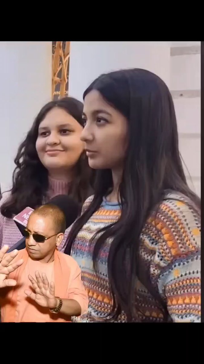 Girl from Prayagraj UP Praising Yogi Ji Govt 🔥 in Delhi. "Sudhar jao warna Yamraaj ke waha jaaane ke raaste khule hai -Yogi Ji"