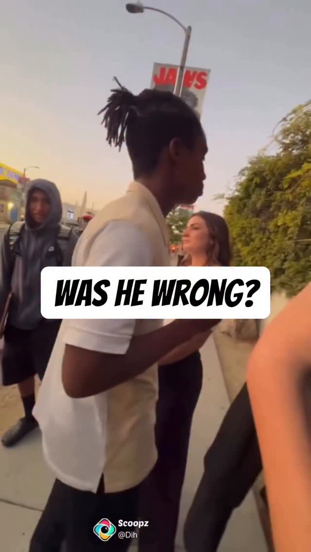 Even his friends knew he was wrong