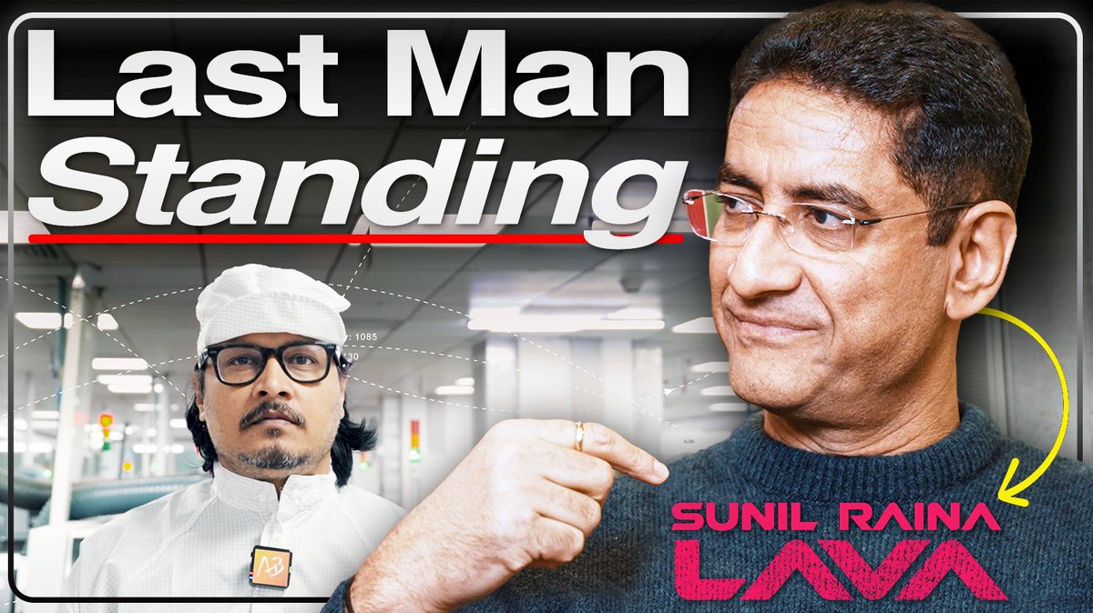 .Lava Mobiles ने ऐसा क्या किया कि चीनी मोबाइल्स की बाढ़ में अकेले भारतीय ब्रांड बन कर खड़े रहे? MD सुनील रैना Sunil Raina से उनकी 16 वर्षों की यात्रा, विजन, इंडस्ट्री आदि पर वृहद चर्चा Chapters: 00:00:00 Trailer, 00:00:20 Promo, 00:02:55 Intro, 00:05:25 LAVA's Starting Point, 00:11:10 Personal Journey From Kashmir, 00:18:21 Why LAVA Survived, Others Perished, 00:26:00 Why China Succeeds, 00:38:03 LAVA Work Culture, 00:44:12 LAVA's On Site Customer Service, 00:46:54 AGNI 4, 00:47:43 Industrial Design & UI, 00:50:46 Bloatware Plague, 00:54:32 LAVA Distinguishing Factors, 00:58:45 Product Line-up, 01:01:37 Motivation Against Industry Giants, 01:04:46 How Hard Is Smartphone Manufacturing, 01:11:40 Industry Bottlenecks & Govt, 01:19:48 Limited Talent Pool In India?, 01:24:09 Update On R&D By LAVA, 01:30:38 Future Products, 01:35:31 Outro