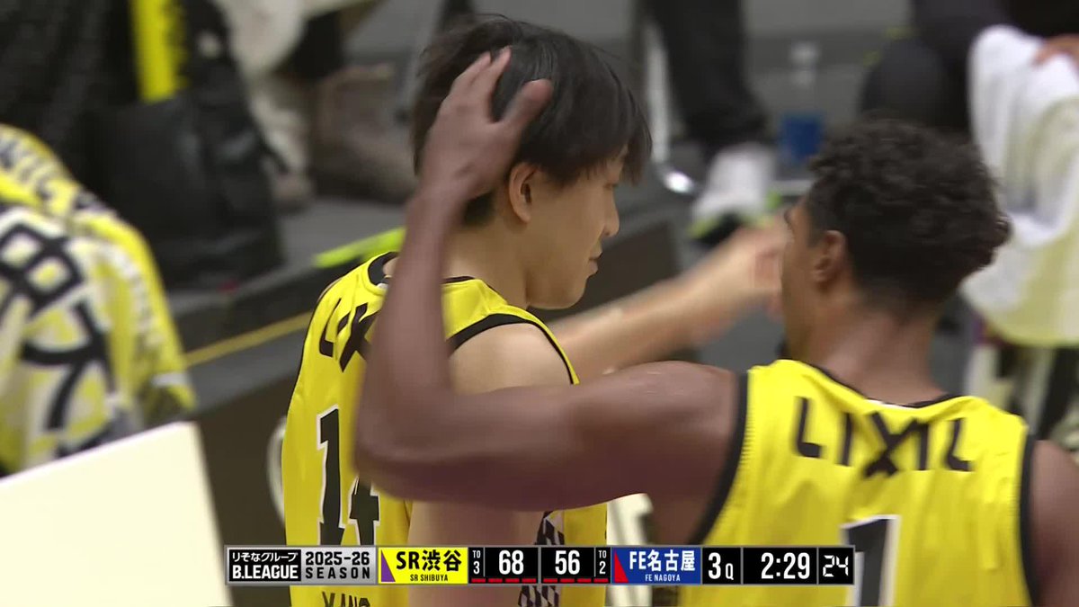 大迫力のボースハンドダンク💥💥 SR渋谷#14 狩野が叩き込む！！ @we_r_sunrockers 🔽バスケットLIVEで観戦📡 #Bリーグ #りそなグループ