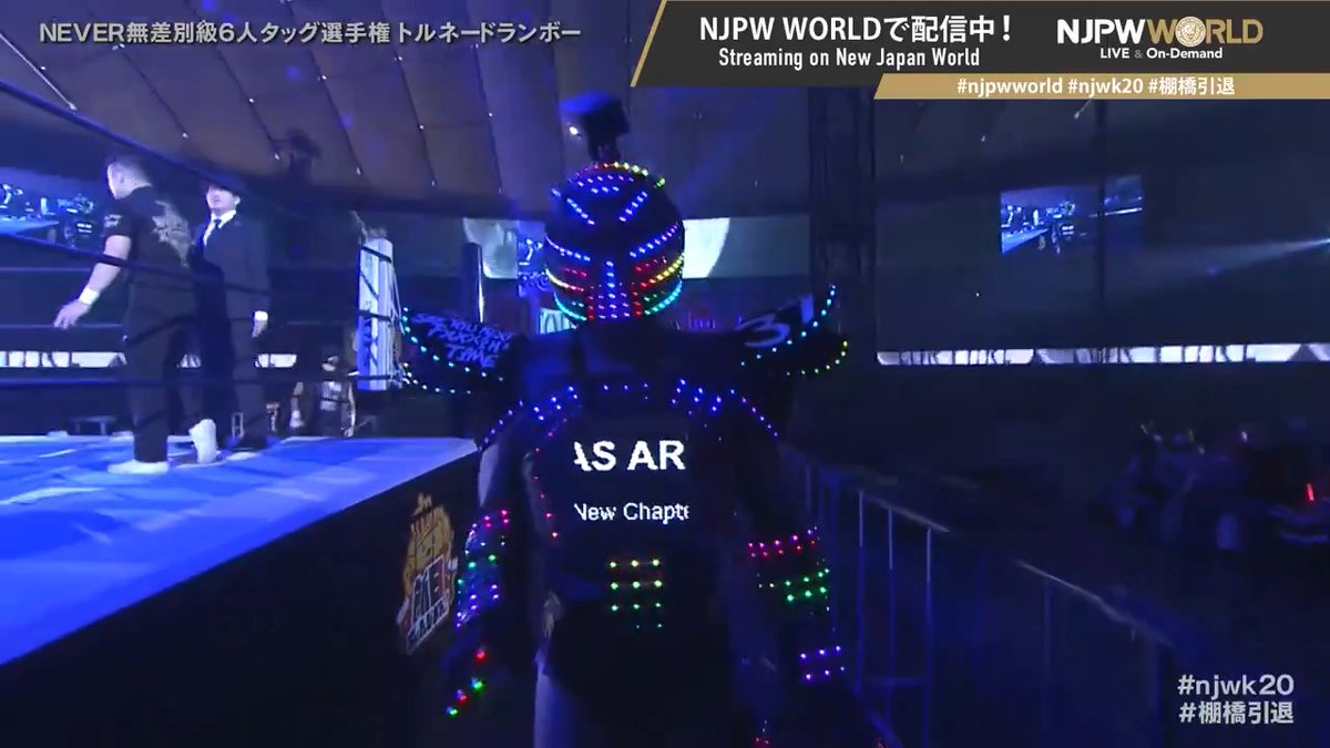SANADA "SANADA Collection in Tokyo Dome" Sign up Now &amp; Stay tuned to #NJPW #njpwworld #njwk20 #棚橋引退