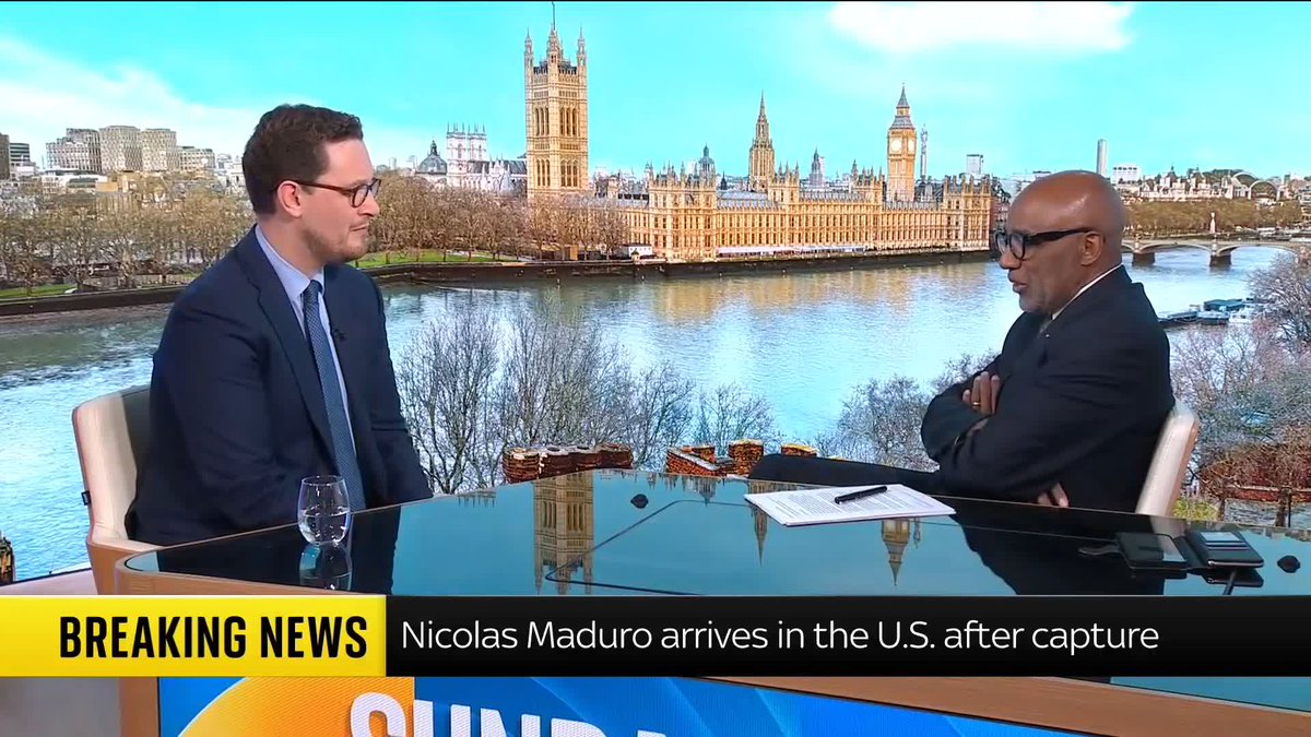 'Politicians come in and tell me again and again how close we are to the Americans, but when Trump does something like this, suddenly we're not told and don't have an opinion on whether it was legal or not.' - Trevor Phillips Listen to Darren Jones MP's response ⬇️