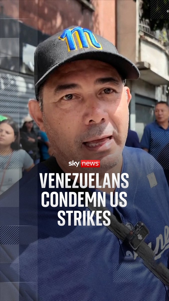 🗣️ "The US is not interested in freedom or democracy, it is interested in our oil." Venezuelans gathered in Caracas to express their solidarity with Nicolas Maduro, who was captured by the United States following a series of airstrikes. Latest updates: