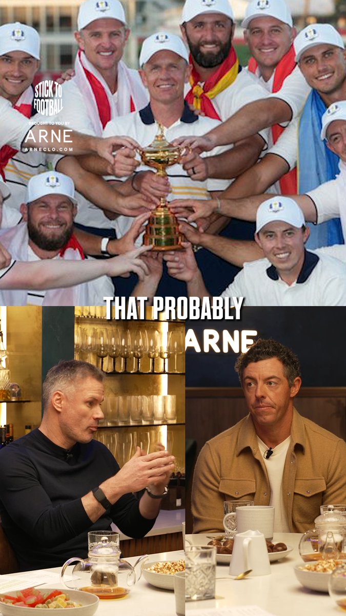 "Ryder Cup is the most fun I've had" 🥳 It's safe to say that Rory McIlroy enjoys being in a team environment 🤝