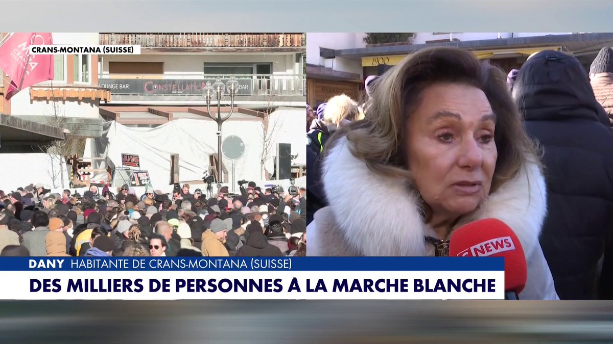 Dany raconte la scène d’horreur à laquelle elle a assisté lors de l’incendie à Crans-Montana : «Je me suis occupée d’un jeune garçon brûlé», dans #MidiNewsWE
