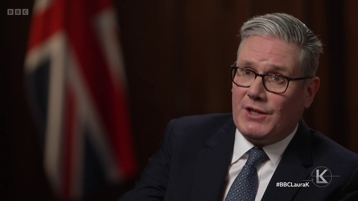 "If it’s in our interest to have even closer alignment with the Single Market, then we should consider that, we should go that far” Keir Starmer says he wants a closer EU relationship but rules out a customs union or freedom of movement #BBCLauraK