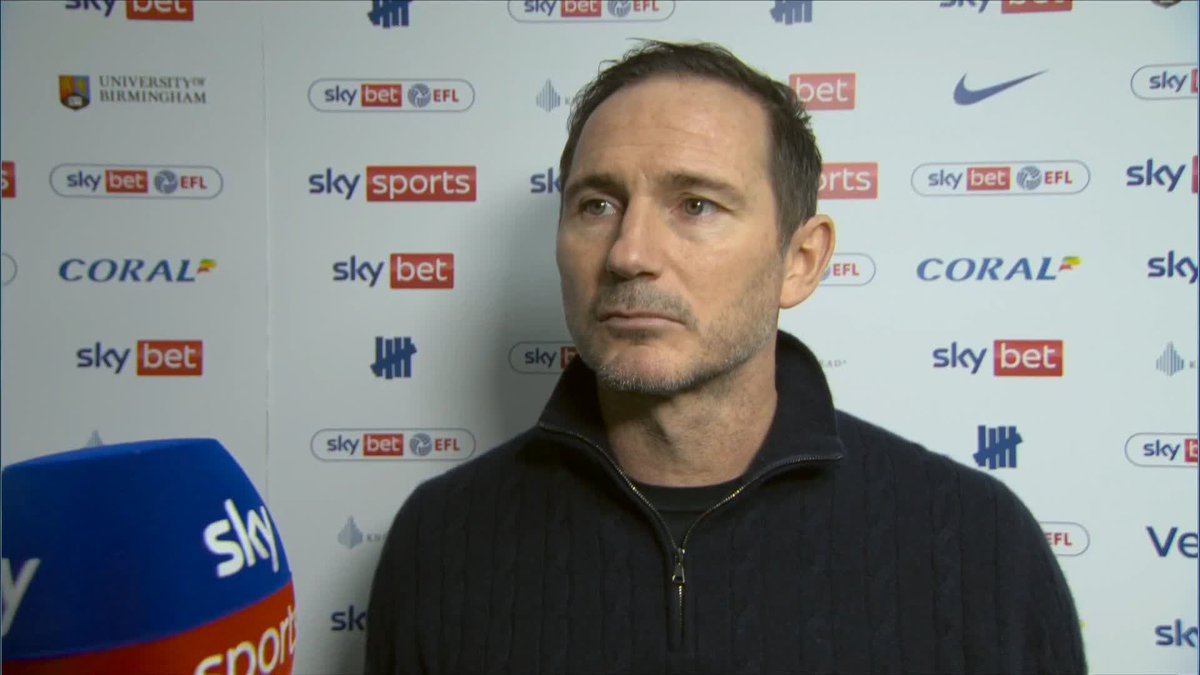 "We've had a testing period, but not disastrous at all" Frank Lampard says that he is confident his team can regain their form from the start of the season 💪
