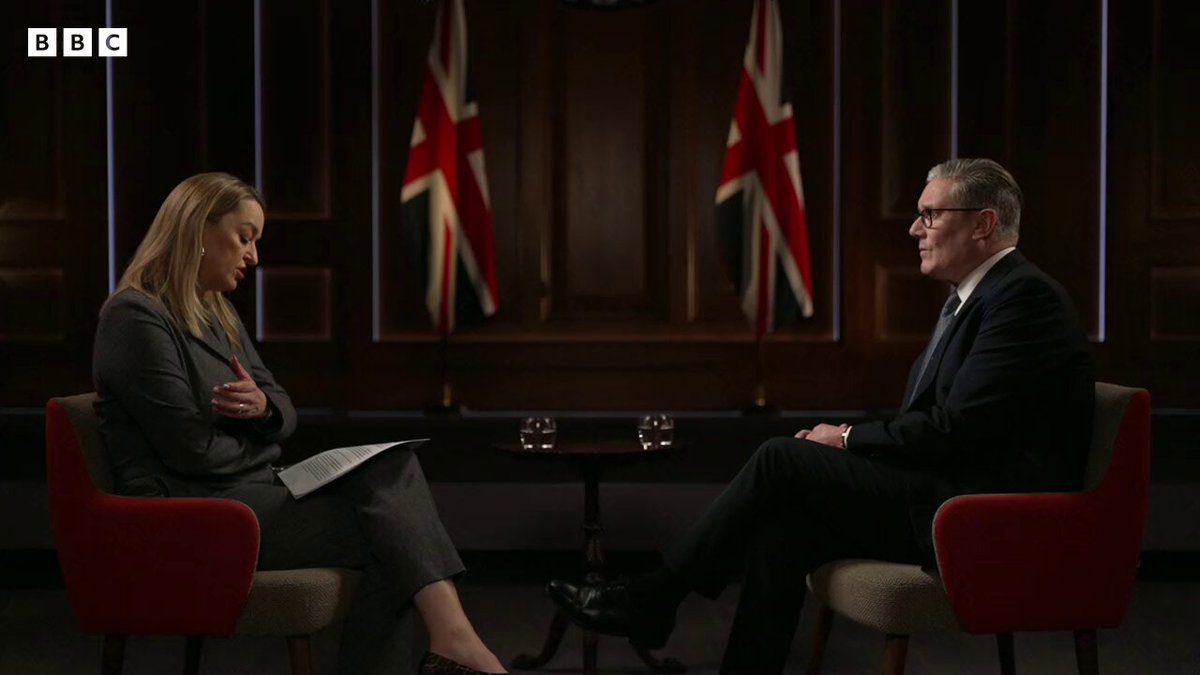 "Of course I regret that" Keir Starmer says he regrets welcoming British-Egyptian activist Alaa Abd El Fattah back to the UK after controversy over past social media posts #BBCLauraK