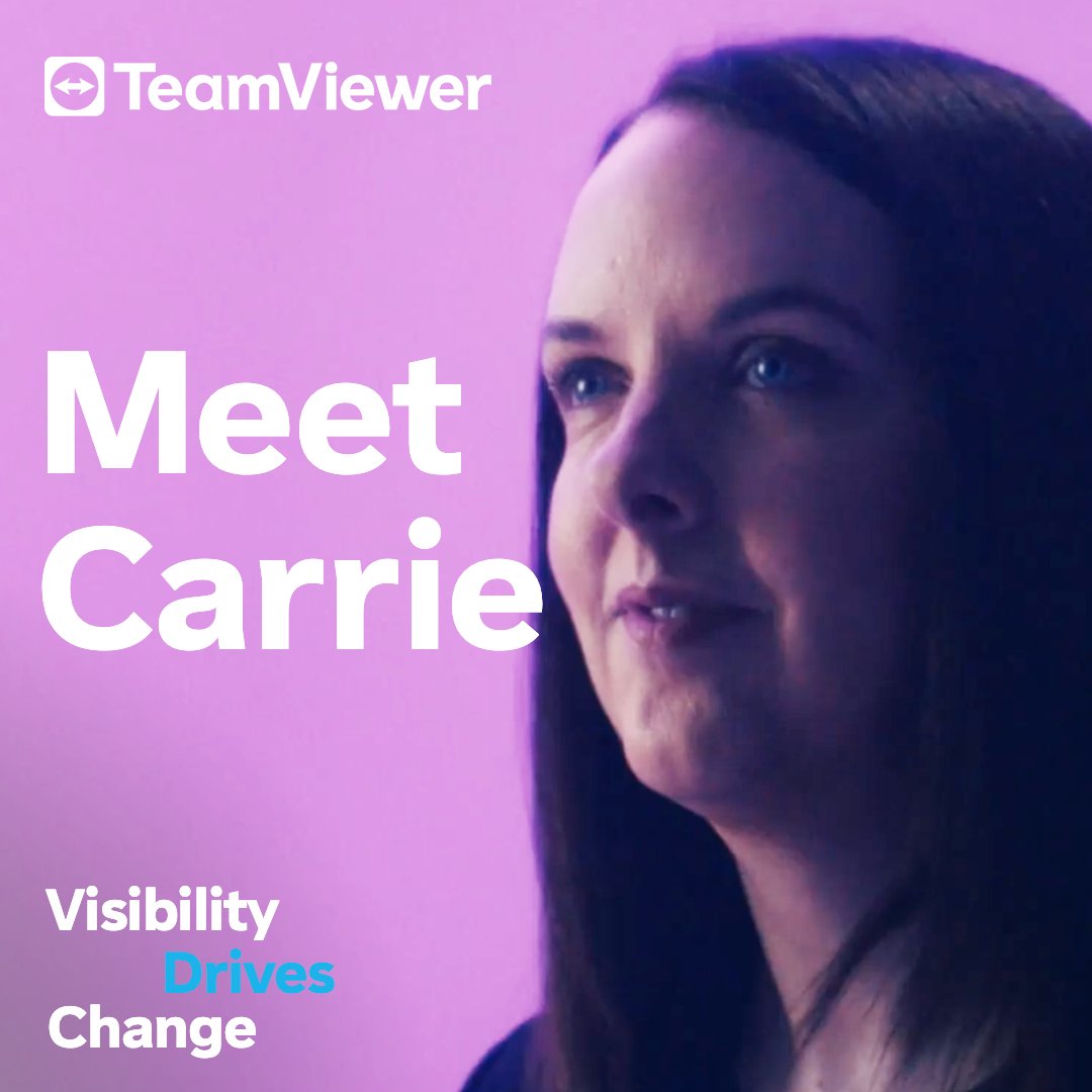“Unless it’s visible, you don’t think it’s possible.” Carrie’s always wanted to break the mould. And for her, seeing really is believing. Visibility Drives Change through showing what’s possible 🙌