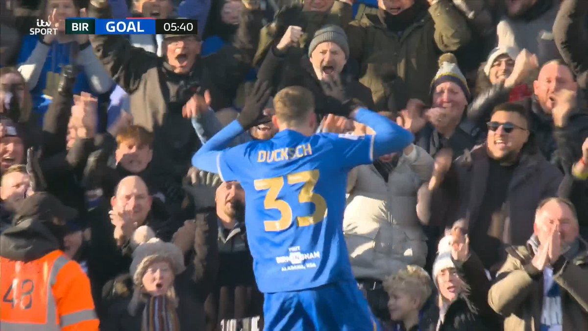 Lift off for Birmingham City! 💥 Marvin Ducksch volleys in the cross from debutant Kai Wagner Birmingham City FC | EFL