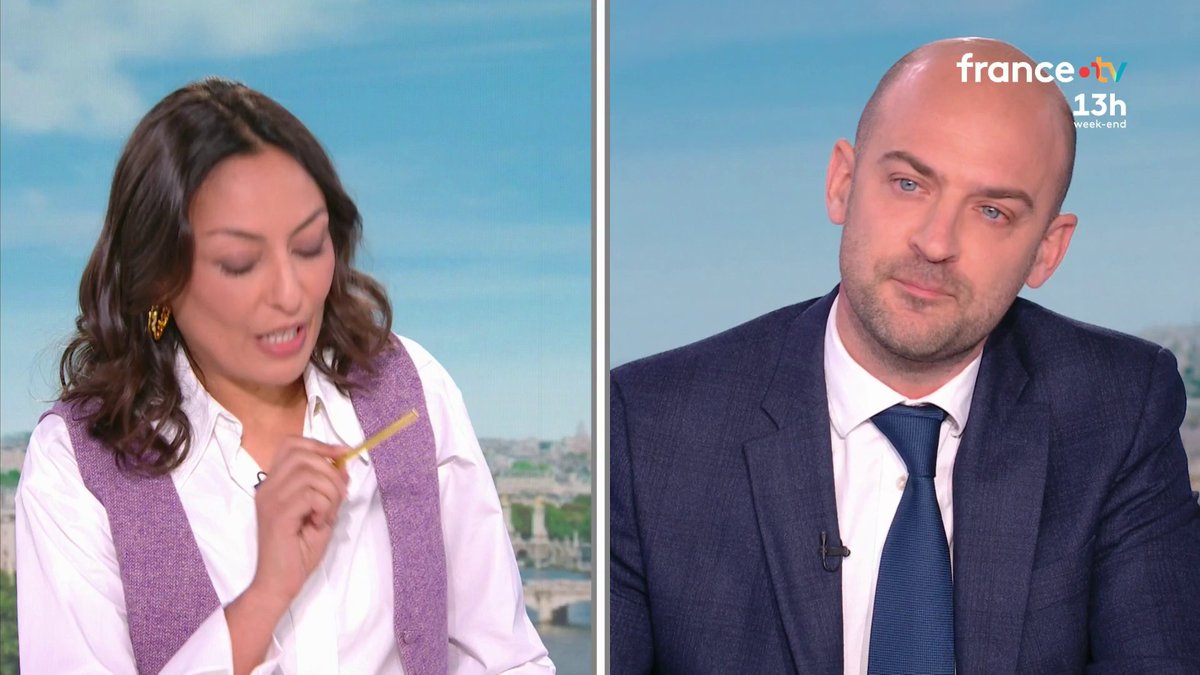 🔴 Tensions géopolitiques : "La France se prépare pour un monde durci, pour un monde brutalisé, pour pouvoir se défendre." 🗣 Jean-Noël Barrot, ministre de l’Europe et des Affaires étrangères. #JT13H