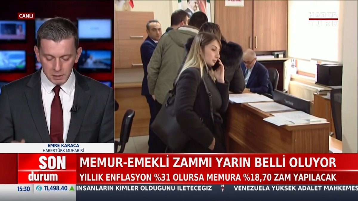 Memur ve emekli zammı yarın belli oluyor. Yıllık enflasyon %31 olursa, memur ve emekli memura %18,70 zam yapılacak.