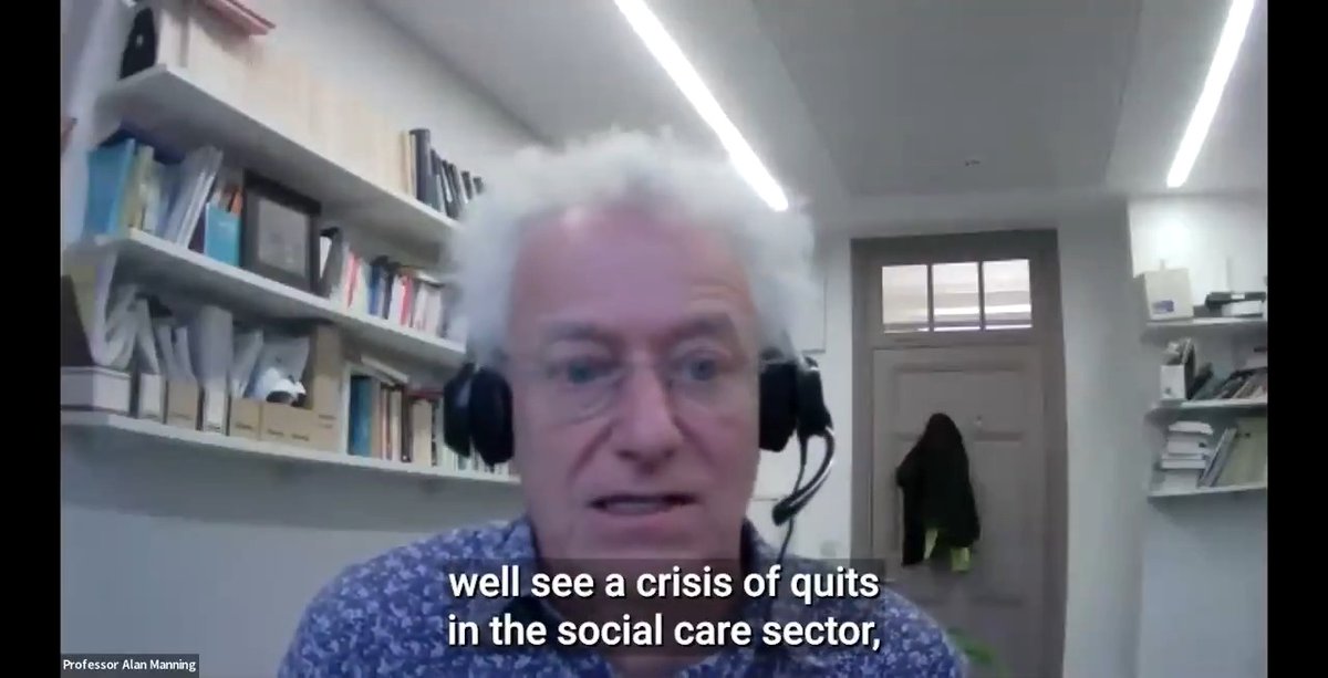 The former head of the MAC, Professor Alan Manning, explains why the Boris social care visa was a "short-sighted" policy. Prof Manning was sacked as head of the MAC by Boris Johnson in 2020.