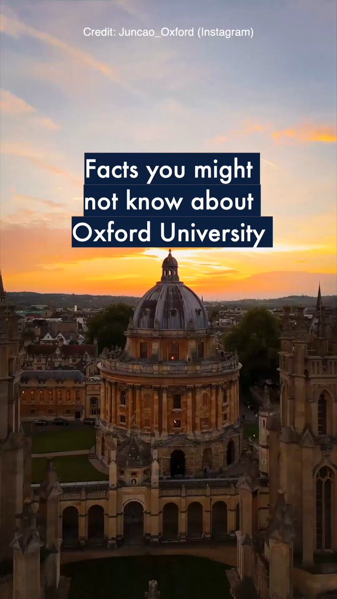 - Oxford University is older than the Aztec Empire - Bodleian Libraries has over 13 million printed items - A superhero studied at Pembroke College For #TriviaDay, we’re sharing a round-up of Oxford facts you might not have heard before.