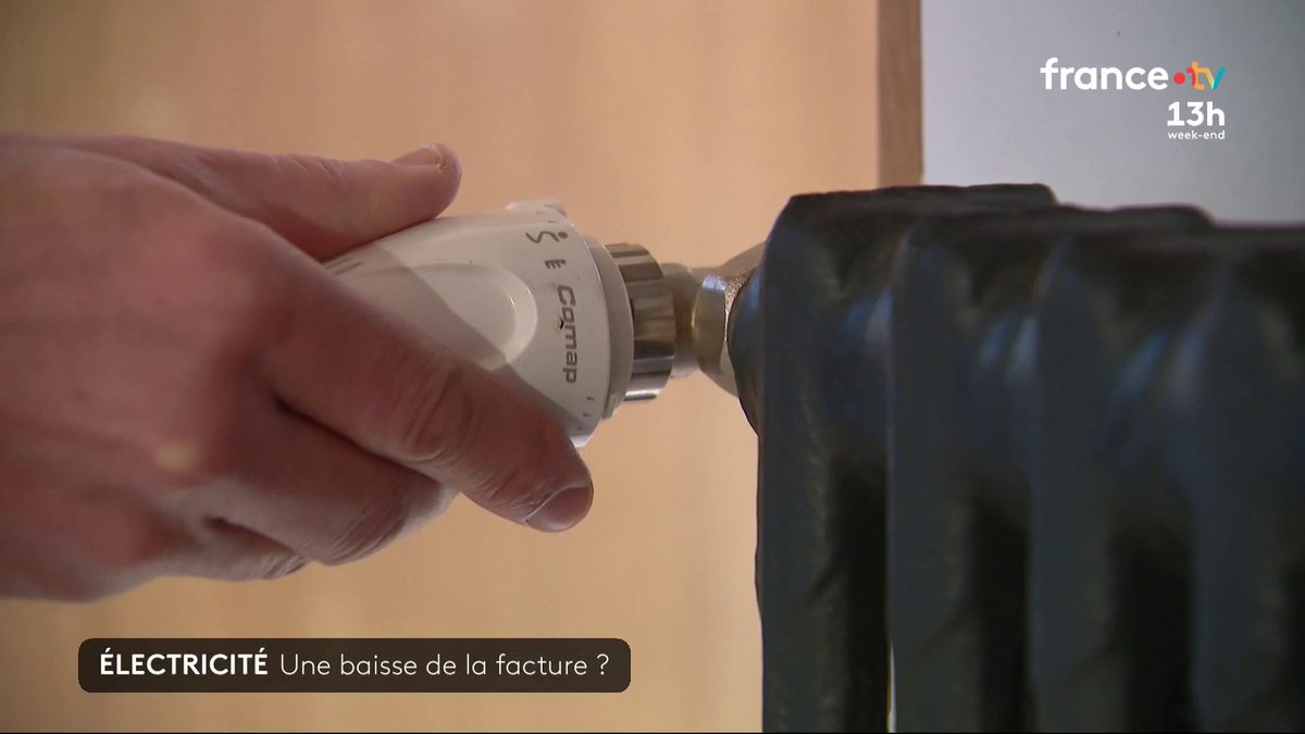 🔴 Baisse de la facture d'électricité : à compter du 1er février, son prix diminuera de 5% ce qui représente environ 10€ par ménage et par an. Les professionnels sont eux aussi concernés #JT13H
