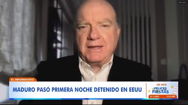 "Llevamos 26 años en esto y tenemos que tener cierta paciencia. Lo que está ocurriendo es un proceso que tiene fases. El gobierno de Estados Unidos decidió ir por la cabeza de la culebra con una operación militarmente ejemplar, con una disciplina nunca vista": Pedro Mario Burelli (Pedro Mario Burelli) en #NTN24