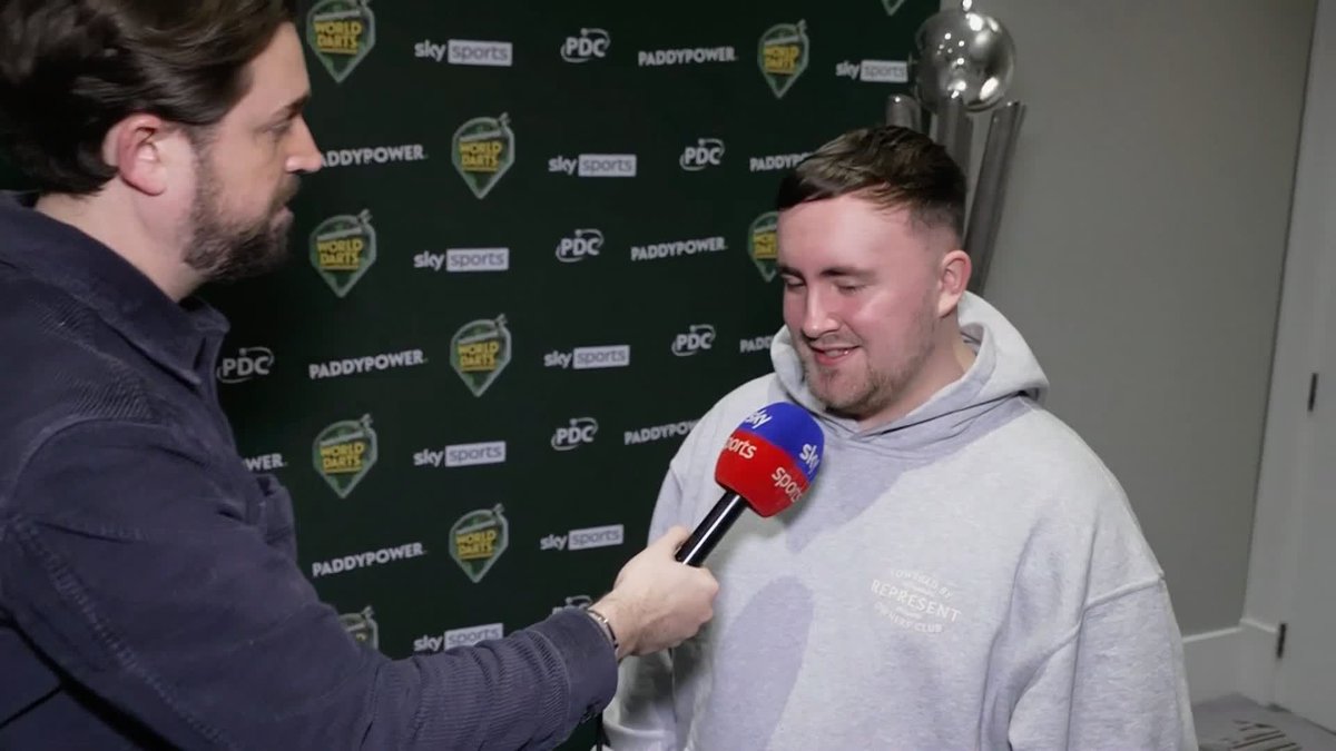 Luke Littler on his involvement in growing darts, the raw emotions he displayed when defeating Rob Cross and the upcoming Premier League! 🙌