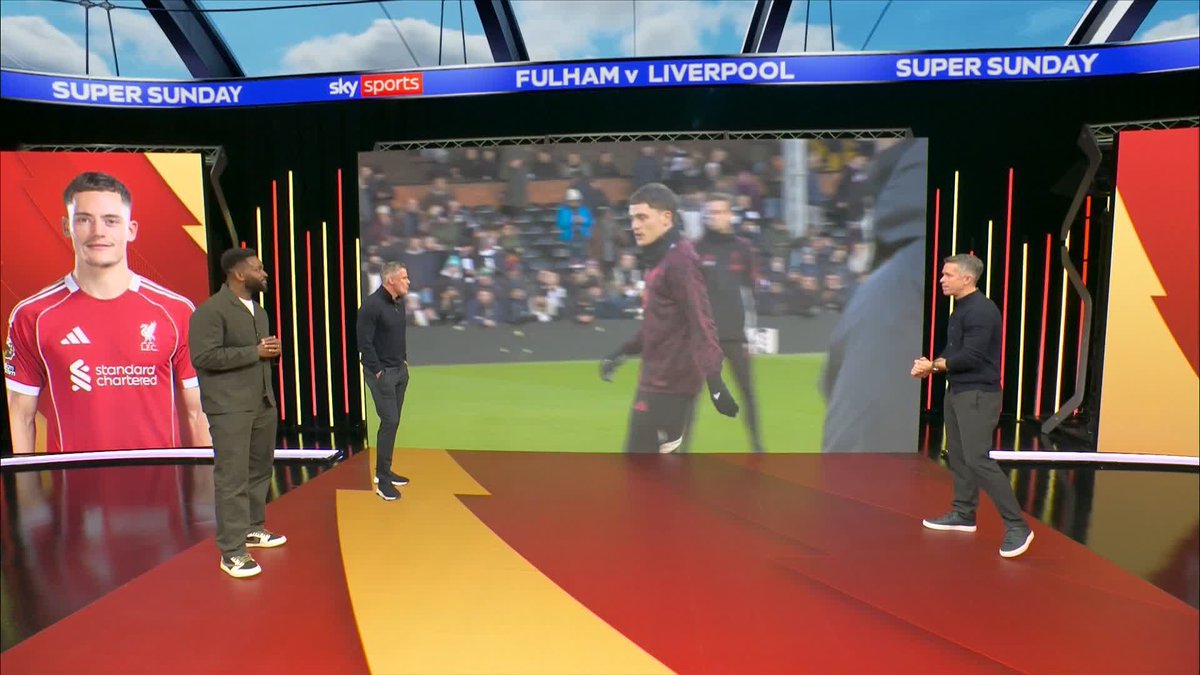"In these last few weeks he has been the standout player for Liverpool" 👏 Jamie Carragher on Florian Wirtz 🔴