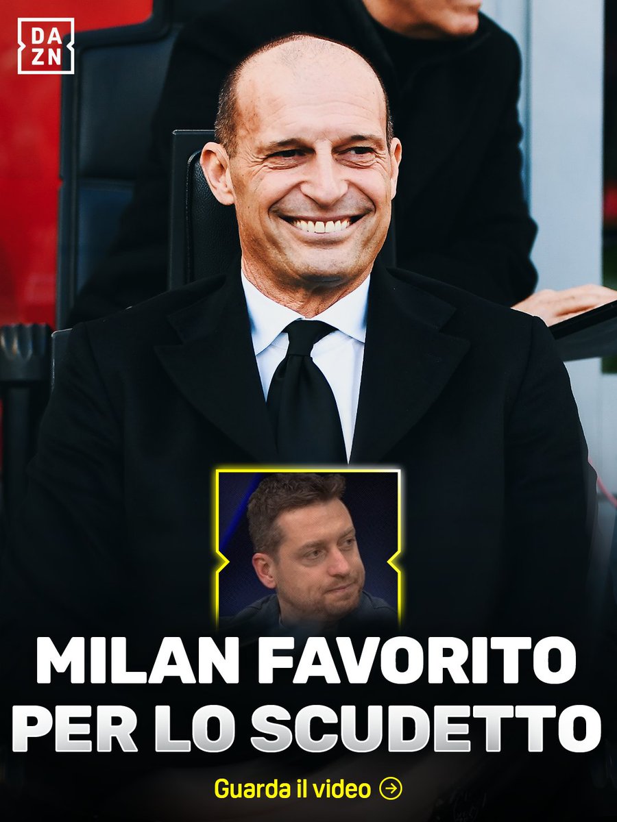 Giaccherini ed Hernanes sono d'accordo 🤝 "Il Milan è la favorita per lo Scudetto" 🗣️ Siete d'accordo ❓ #Vamos powered by @optimaitalia, ogni sabato di #SerieAEnilive su #DAZN