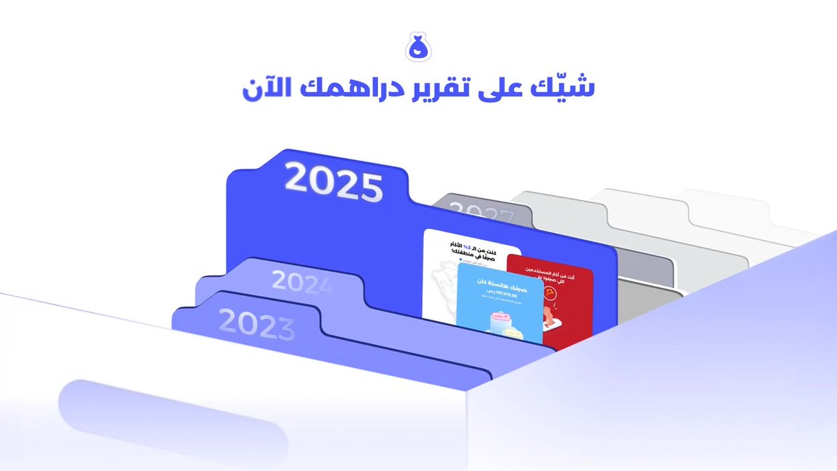 وين راحت دراهمك؟💸 تقرير مصاريفك واستثماراتك لعام 2025 جاهز شيّك عليه الآن!