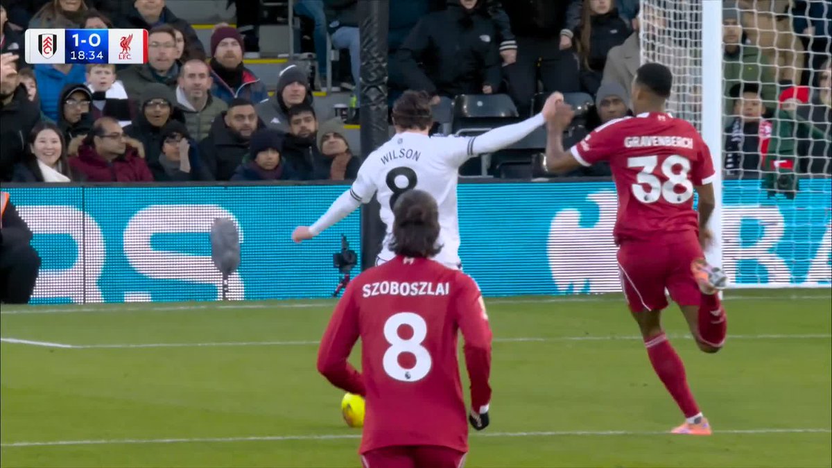 Harry Wilson puts Fulham ahead against his former side! ⚪