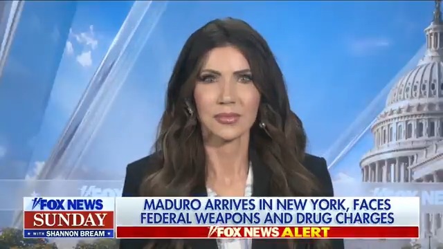WATCH: @Sec_Noem says Venezuelans who were under Temporary Protective Status can apply for refugee status – as the nation faces an uncertain future in wake of Maduro's capture.